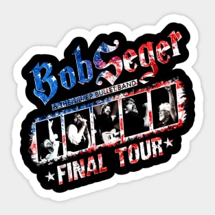 Limitied Edition Bob the legend rock and Roll american Seger Final Tour Sticker